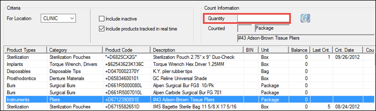 Perform Inventory Perform Inventory Counts