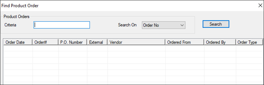 Manage Inventory Orders