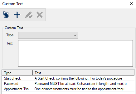 Custom Text