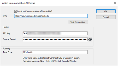 axiUm Communication API